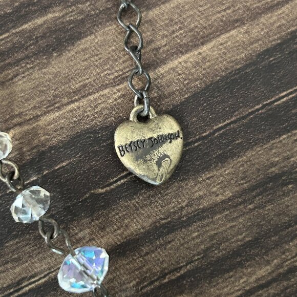 Betsey Johnson Viva La Betsey Skull Necklace Necklace ASO Aria Montgomery - Picture 6 of 8